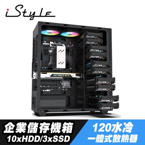 iStyle 企業儲存機箱+120水冷