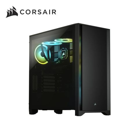 CORSAIR 海盜船 4000D 鋼化玻璃側板 ATX 機殼