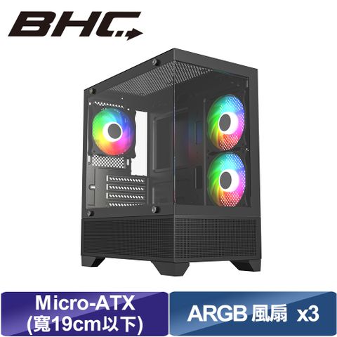 【BHC 秉鑫電腦】350 電腦機箱 黑色