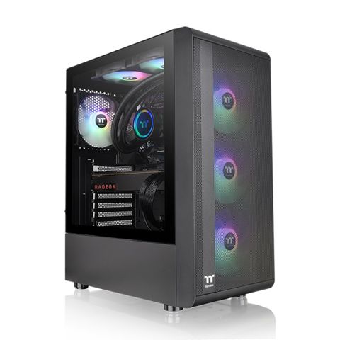 Tt eSPORTS 曜越 鋼煉 S200 TG ARGB 機殼 +Toughpower GF A3 650W 金牌 日系全模組 ATX3.0