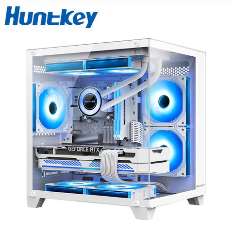 Huntkey 航嘉 S900 沙塵暴 機箱/機殼(白)