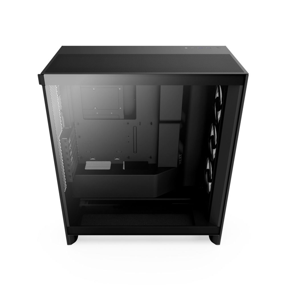 NZXT 恩傑 【NZXT美商恩傑】ALL NEW H7 FLOW RGB 黑/白(2024新/420水冷/隱藏式垂直電源/10風扇)