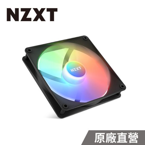 NZXT 恩傑 美商 F140 RGB Core 核心扇 黑色 (RF-C14SF-B1 / 需搭配專用控制器 / 保固6年)