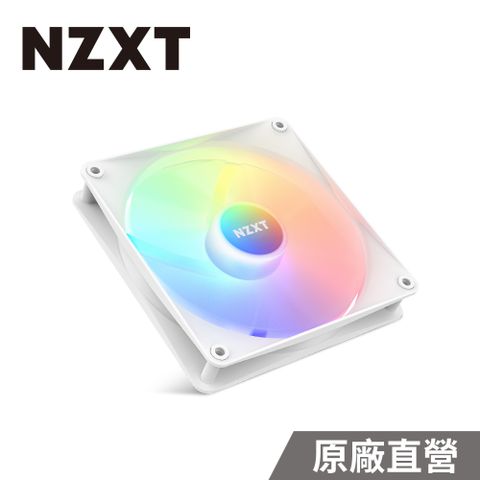 NZXT 恩傑 美商 F140 RGB Core 核心扇 白色 (RF-C14SF-W1 / 需搭配專用控制器 / 保固6年)