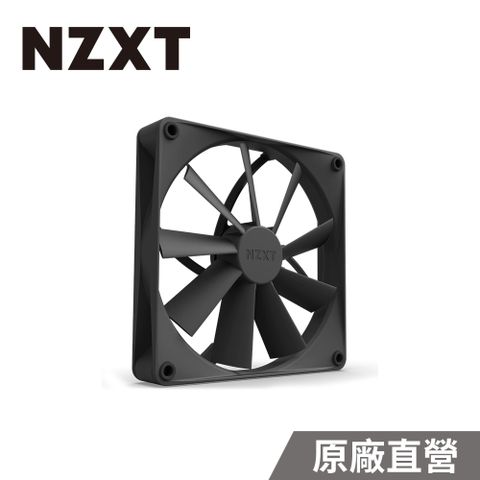 NZXT 恩傑 F140Q 靜音扇 14公分 黑色 (4Pin 通用接頭 / RF-Q14SF-B1 / 保固 6 年)