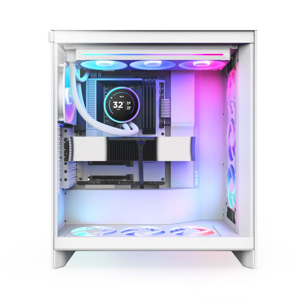 NZXT 恩傑 【NZXT美商恩傑】Kraken Elite 360 RGB V2 渦輪幫浦水冷 黑/白 (7年保/劇院級大液晶）