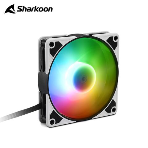 Sharkoon 旋剛 SilentStorm PWM FAN 12公分 ARGB 液態軸承 暴風扇