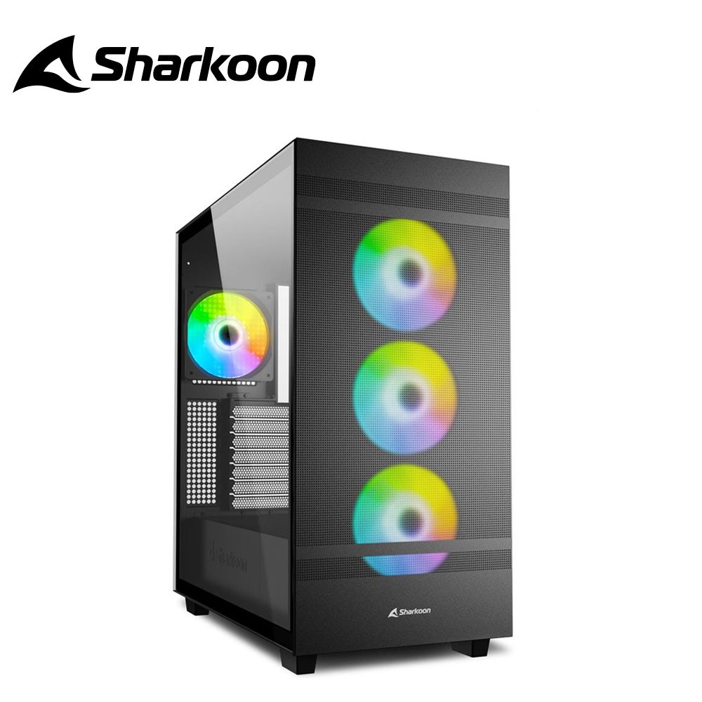 Sharkoon 旋剛  德國 REBEL C50 RGB  12cm  ARGB 風扇 x4  TYPE-C  ATX 電腦機殼