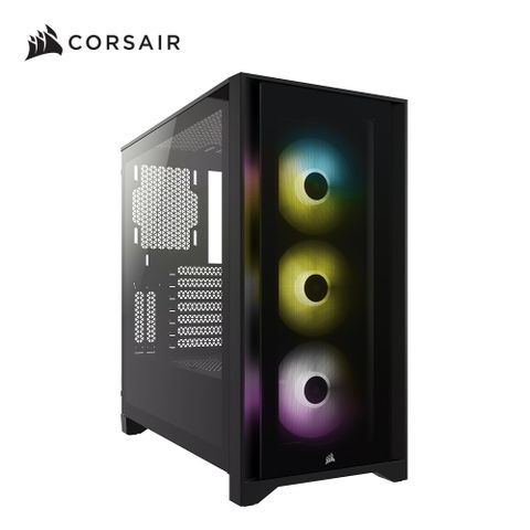 海盜船 CORSAIR iCUE 4000X RGB 黑 電腦機殼