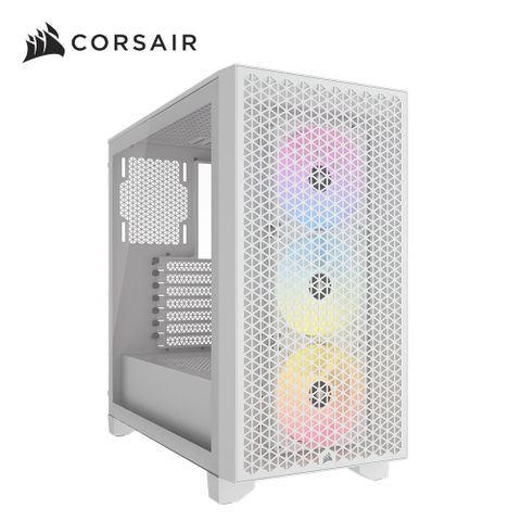 CORSAIR 海盜船 3000D RGB 白 機殼