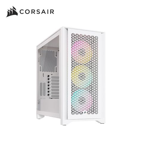 CORSAIR 海盜船 iCUE 4000D 白 RGB AIRFLOW 機殼