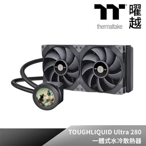 Thermaltake 曜越 鋼影 TOUGHLIQUID Ultra 280 一體式水冷散熱器_CL-W374-PL14BL-A