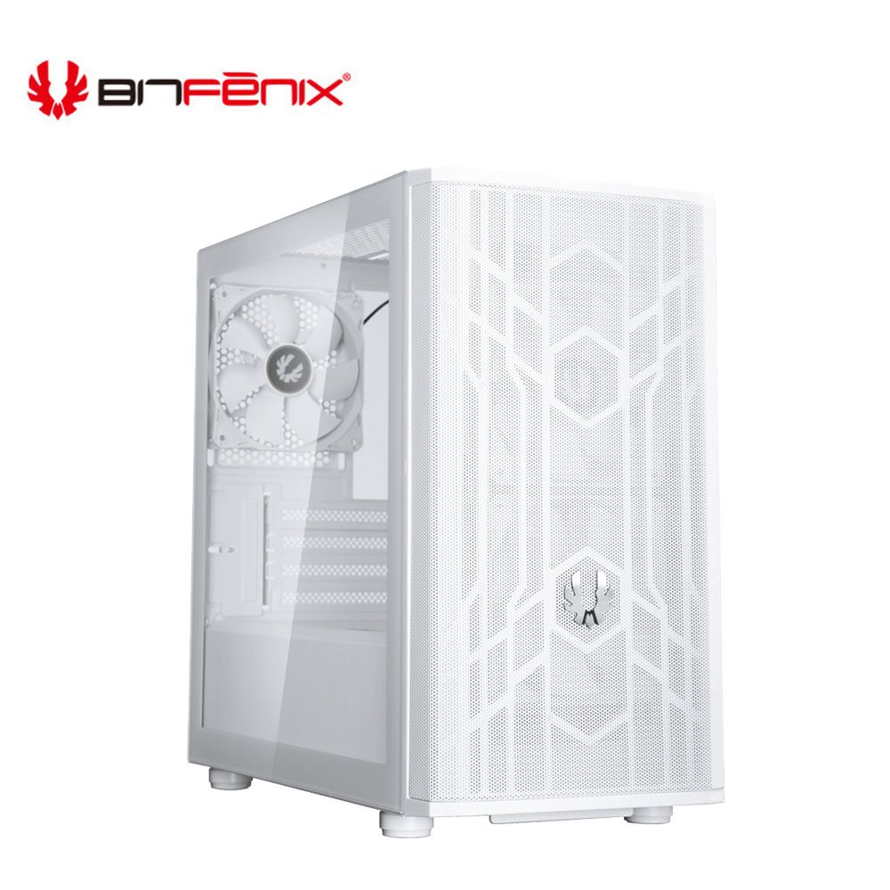 BitFenix 火鳥  科技 Nova Mesh M(W) 諾瓦星 M(白) 12cm風扇 x3  M-ATX 電腦機殼