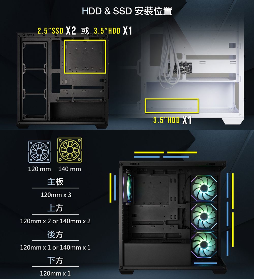 BitFenix 火鳥CETO ARGB (B) ATX 海景房背插式電腦機殼- PChome BitFenix 火鳥CETO ARGB (B) ATX 海景房背插式電腦機殼- PChome
