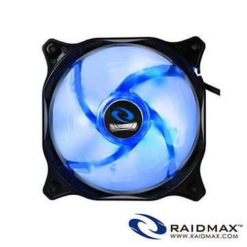Raidmax 雷德曼 12公分 LED FAN 藍光