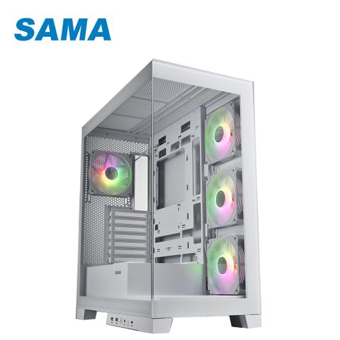 SAMA 先馬 SAK451(W) 大境界(白) ATX 電腦機殼