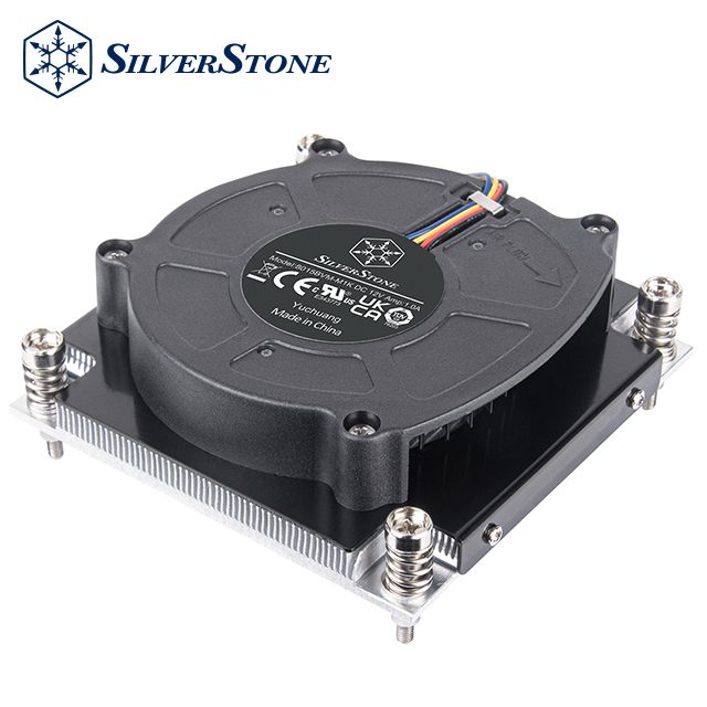 SilverStone 銀欣  XE01-1700A 專門為Intel LGA1700腳位設計的CPU散熱器適用於1U伺服器 / 工作站