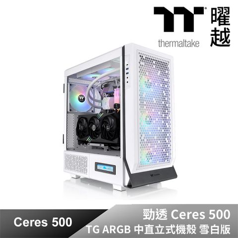 Thermaltake 曜越 內建四顆CT140 ARGB 主板連動系統散熱風扇