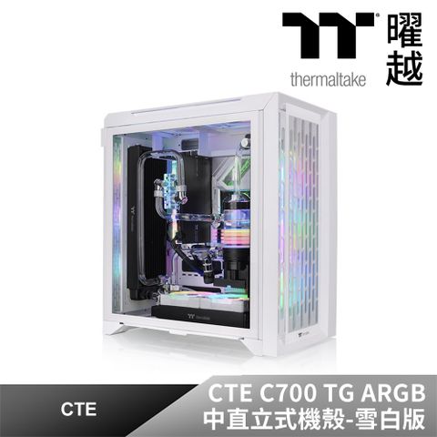 Thermaltake 曜越 CTE Form Factor機殼系列將主機板位置旋轉90度優化風流散熱通道打造跳脫傳統設計的機殼散熱配置