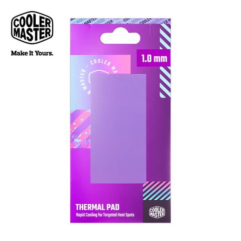Cooler Master Thermal pad 矽膠導熱片1.0mm
