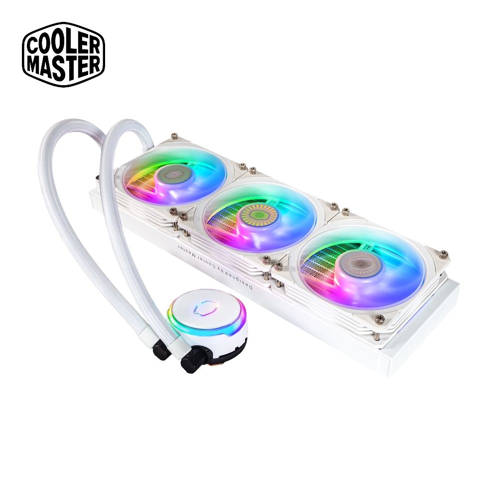 Cooler Master 酷碼MasterLiquid PL360 FLUX 白色版水冷散熱器- PChome