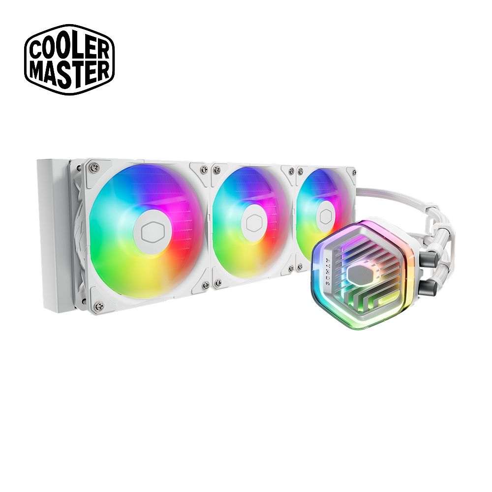 Cooler Master 酷碼  Liqiud 360 Atmos White 白色 水冷散熱器