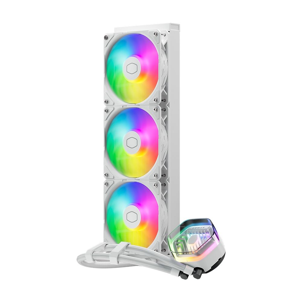 Cooler Master 酷碼  Liqiud 360 Atmos White 白色 水冷散熱器