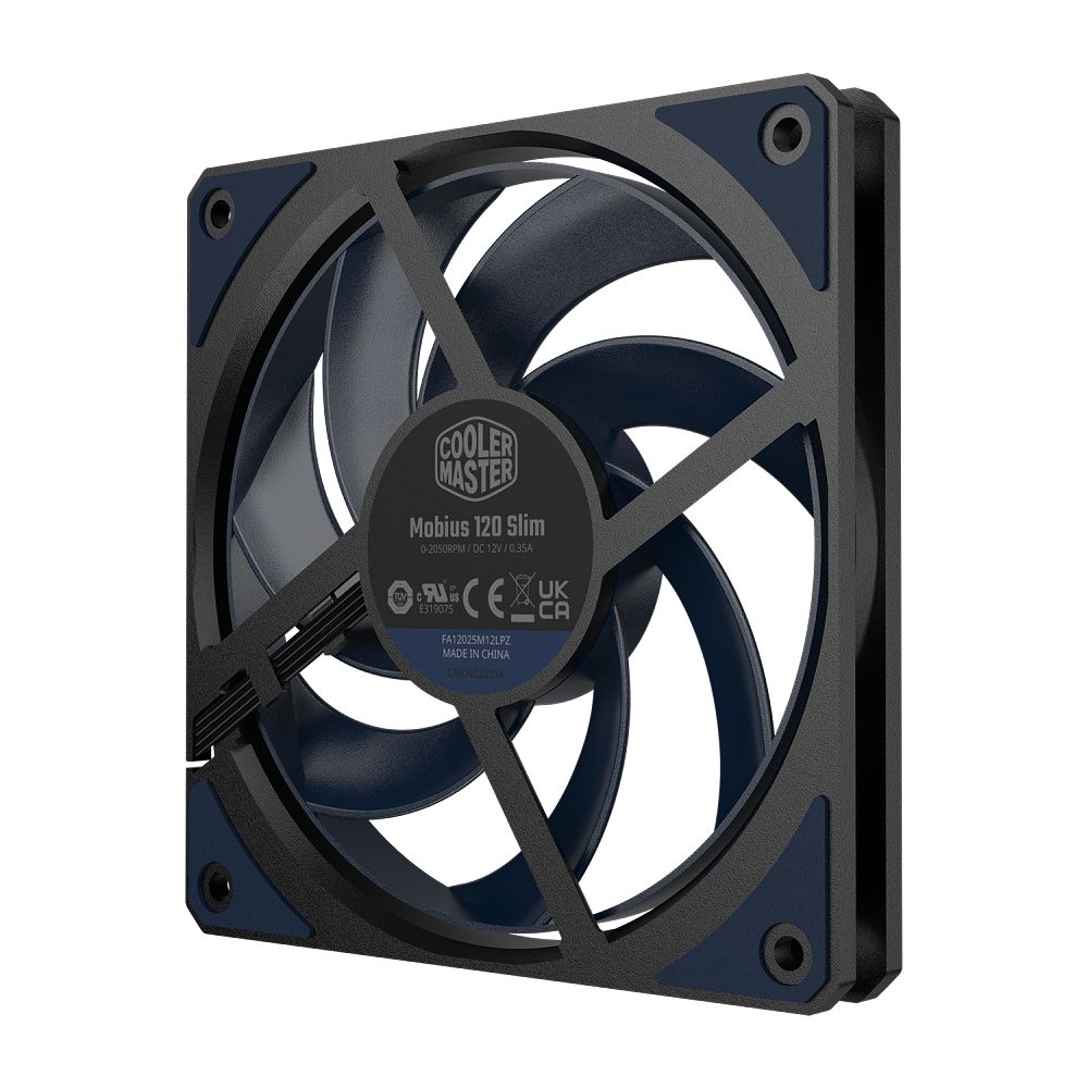 Cooler Master 酷碼 Mobius 120 SLIM 薄型風扇