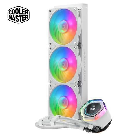 MasterLiqiud 360 ION 水冷散熱器 白色