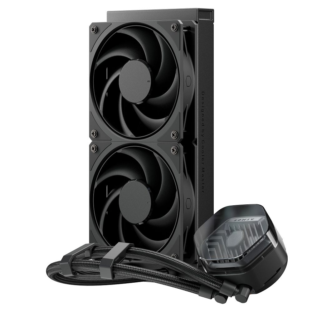 Cooler Master 酷碼MasterLiquid 240 ATMOS STEALTH 黑化版水冷