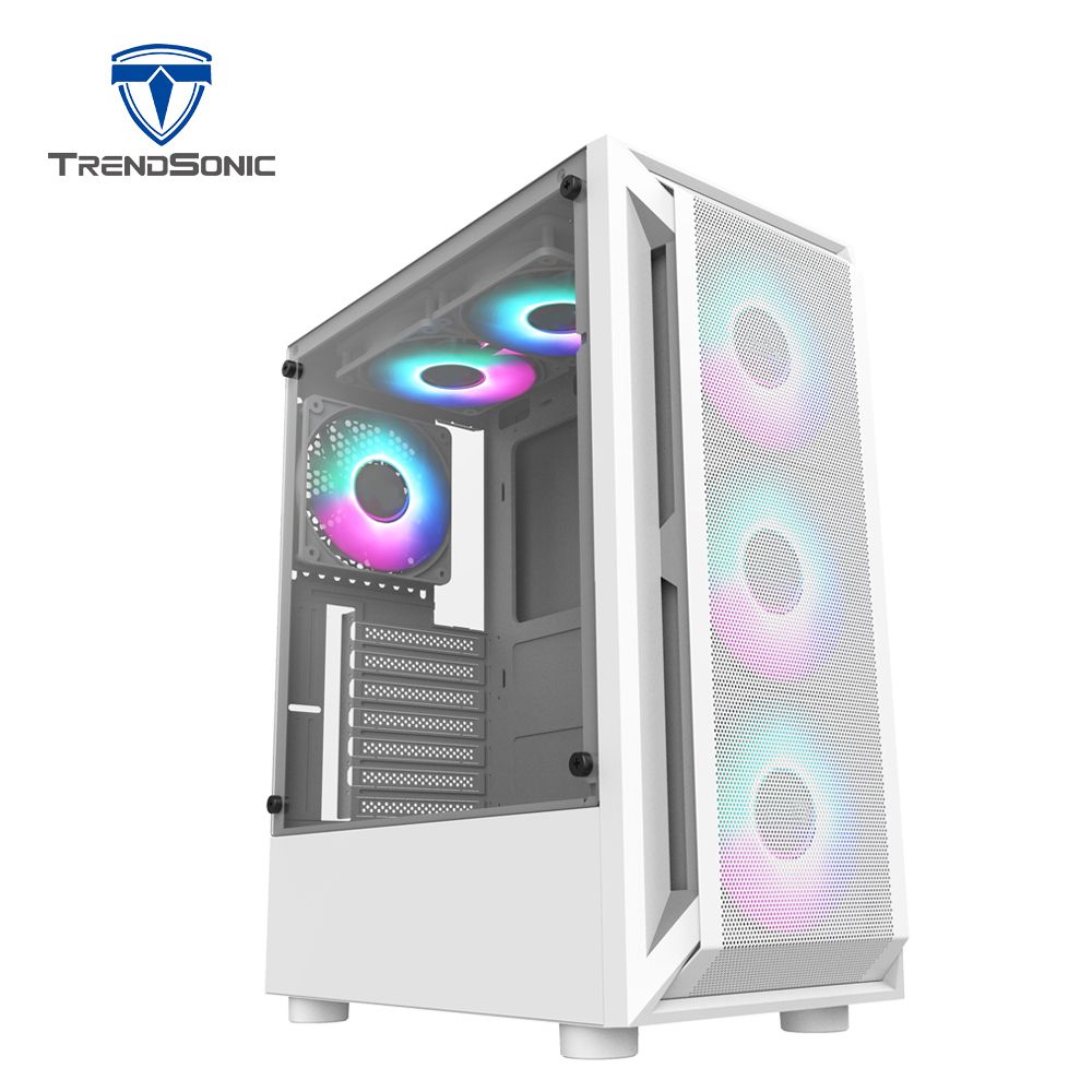 TrendSonic 翰欣  GX520S 白 電競機殼