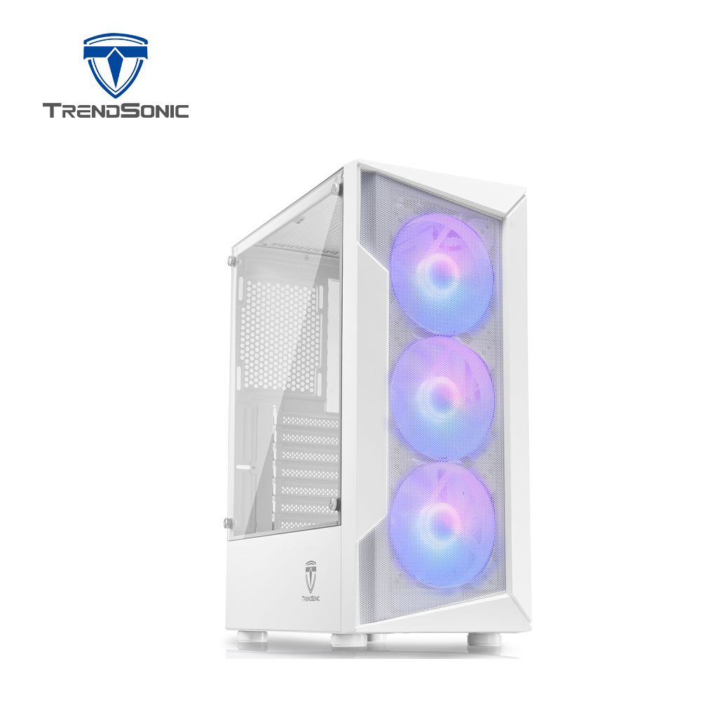 TrendSonic 翰欣  GX330S白 電競機殼