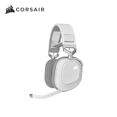 海盜船 CORSAIR HS80-白 RGB  無線耳機麥克風