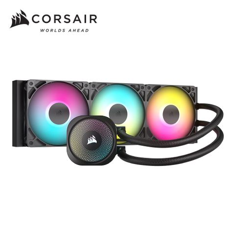 海盜船CORSAIR NAUTILUS 360 ARGB CPU水冷散熱器 (黑)