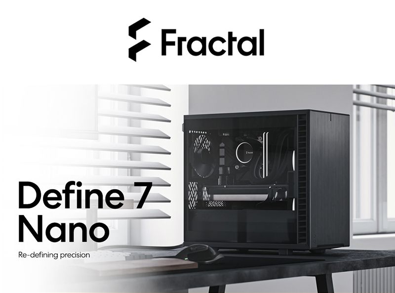 Fractal Design】Define 7 Nano Black Solid 電腦機殼-永夜黑- PChome