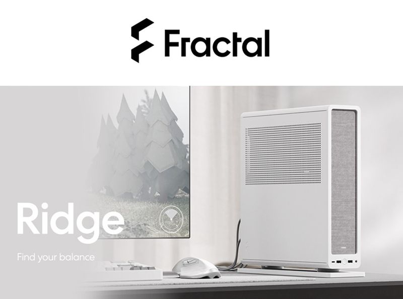 Fractal Design】Ridge White 電腦機殼-白- PChome 24h購物