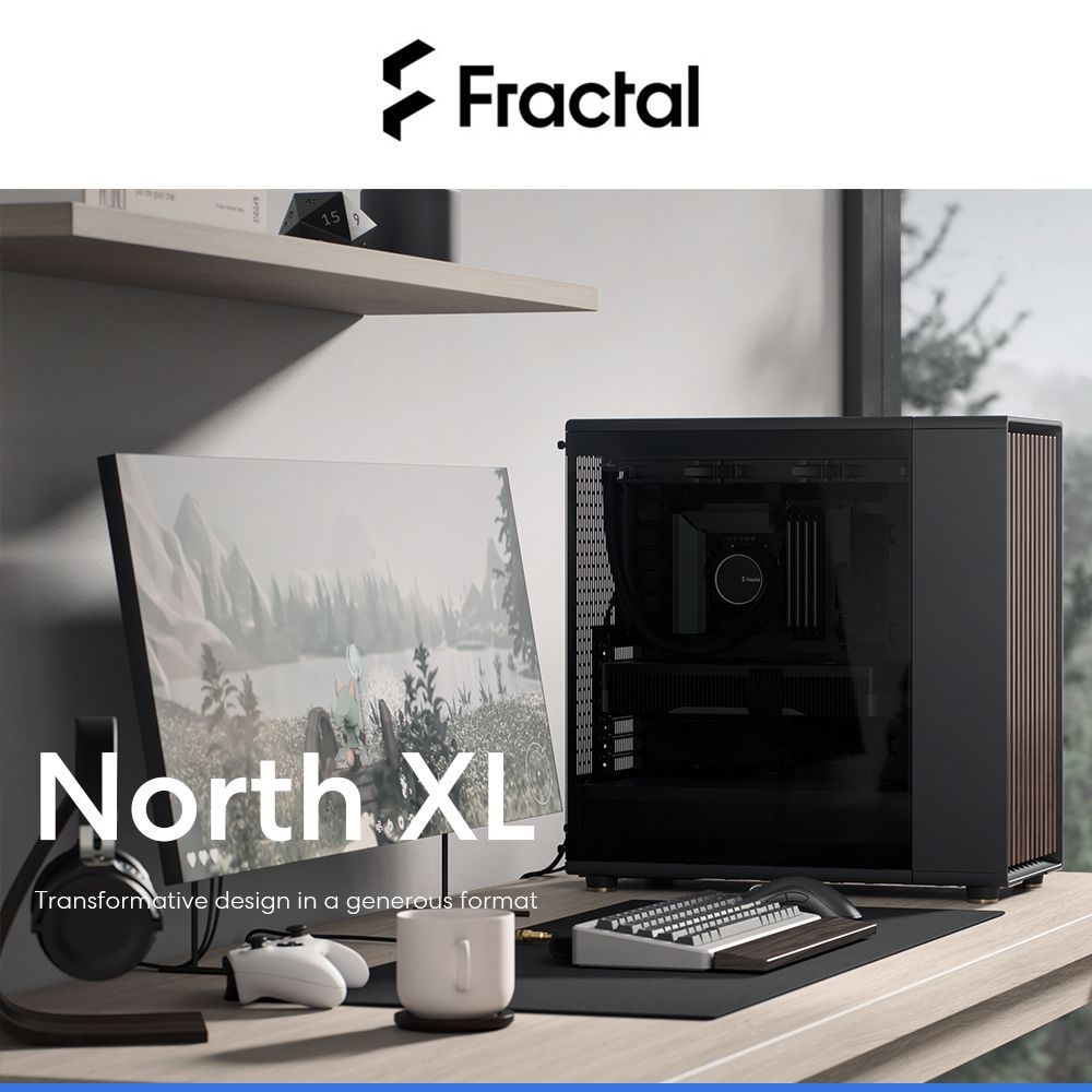 FractalNorth XLTransformative design in a generous format