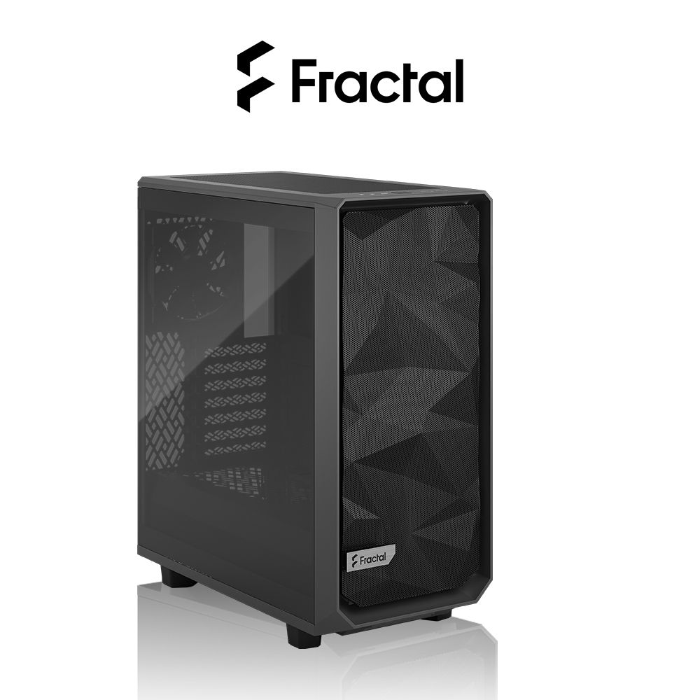 Fractal Design Meshify 2 Compact 玻璃側板(TG)版 E-ATX機殼