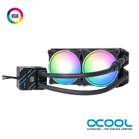 ALPHACOOL 北極熊極光PRO系列CPU水冷散熱器240-RGB