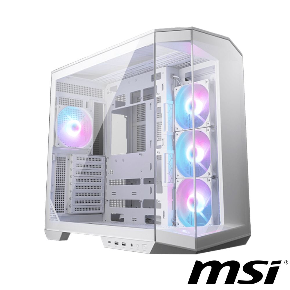 MSI 微星  MAG PANO 100R PZ WHITE 電腦機殼