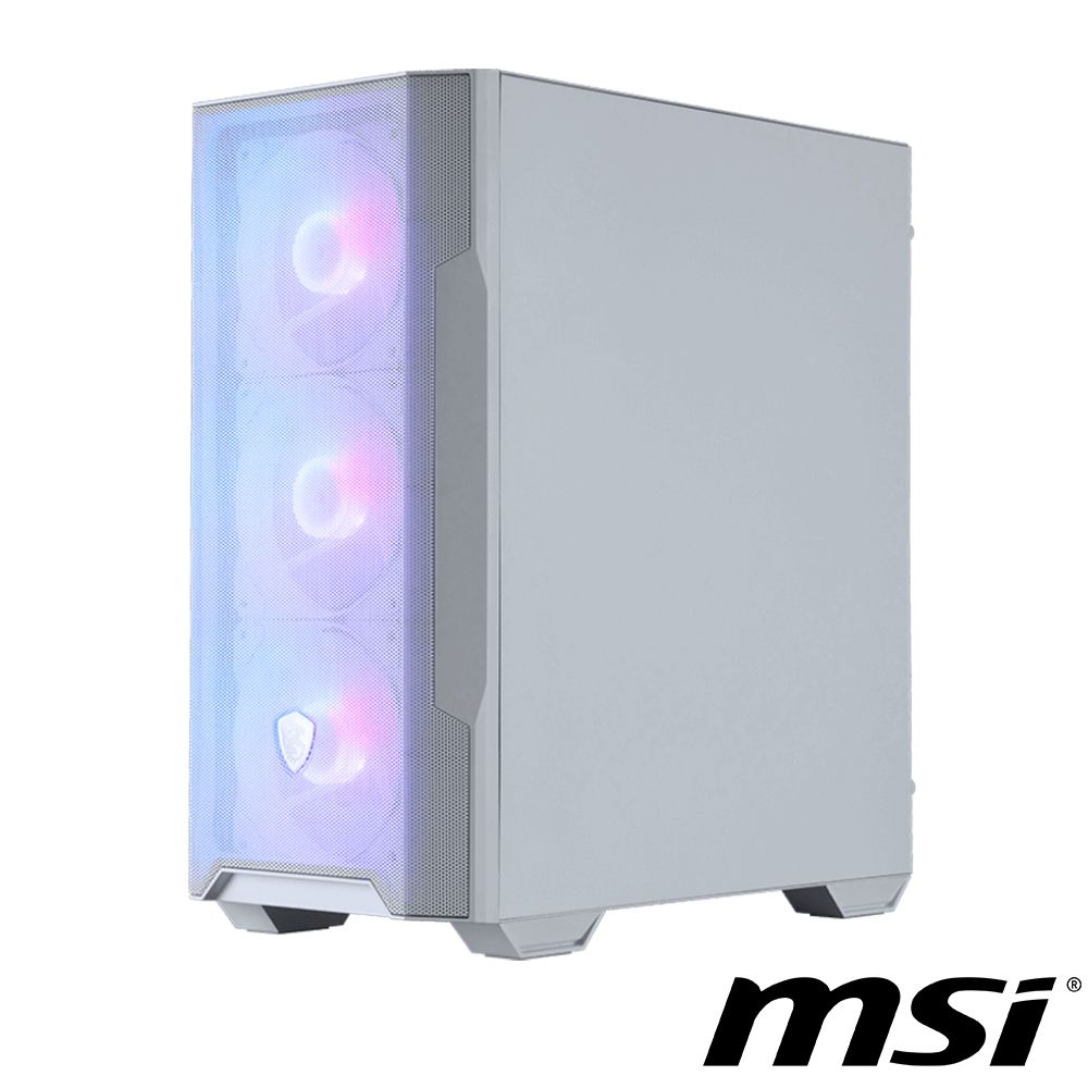 MSI 微星 MAG FORGE M100R WHITE 電腦機殼