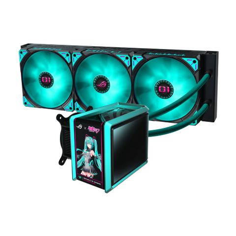 ROG RYUO IV 360 ARGB MIKU 龍王四代 短管版