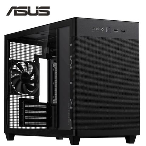 ASUS 華碩 Prime AP201 TG 鋼化玻璃機殼(黑)