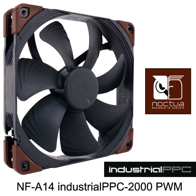 Noctua NF-A14 industrialPPC-2000 PWM工業級IP52防塵防水風扇- PChome