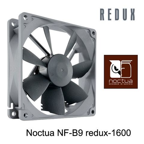 Noctua NF-B9 redux-1600 復刻雋永經典版風扇