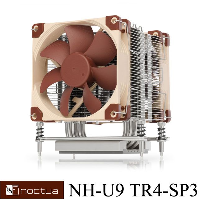 Noctua  NH-U9 TR4-SP3 多導管雙扇靜音散熱器-TR4-SP3平台專用