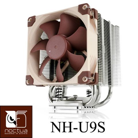 Noctua NH-U9S 非對稱五導管塔型靜音散熱器