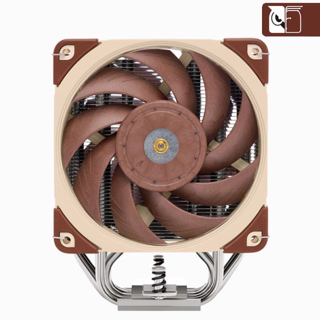 Noctua 貓頭鷹  NH-U12S chromax.black 多導管 薄型 靜音 CPU散熱器