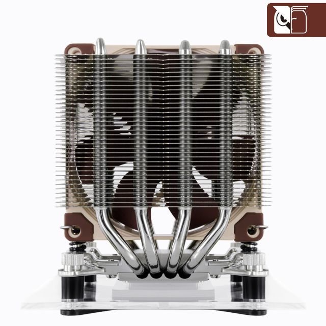 Noctua 貓頭鷹  NH-D9L 雙塔 四導管 3U高度 靜音 CPU散熱器