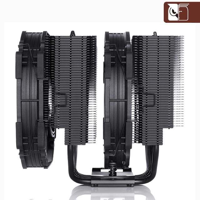 Noctua 【貓頭鷹  NH-D15 chromax.black 黑化 雙塔 雙扇 六導管 靜音 CPU散熱器】